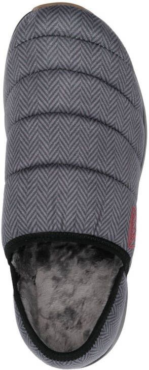 Rossignol Chalet quilted slippers Grey