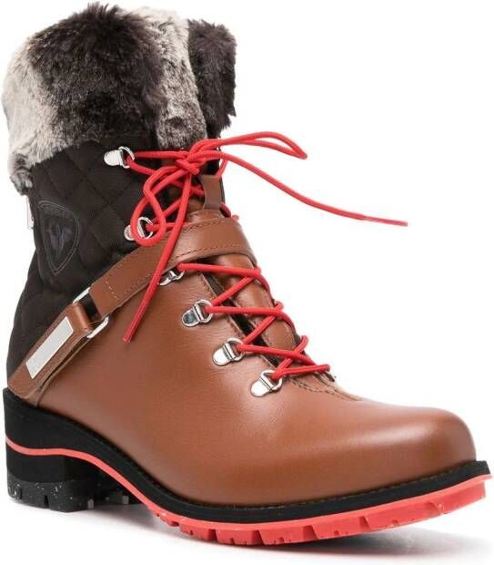 Rossignol 1907 Megeve boots Brown