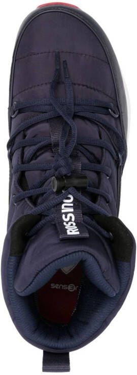 Rossignol logo-patch padded boots Blue