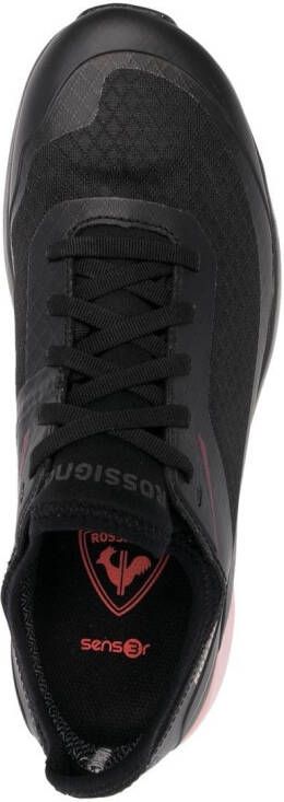 Rossignol panelled logo-print sneakers Black