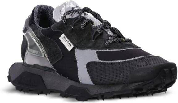 RUN OF Hunter low-top sneakers Black