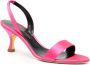 Rupert Sanderson Decade 70mm satin slingback sandals Pink - Thumbnail 2
