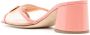Rupert Sanderson rounded-plaque mid-heel sandals Pink - Thumbnail 3
