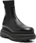 Sacai Chelsea calf leather boots Black - Thumbnail 2