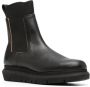 Sacai round-toe leather boots Black - Thumbnail 2