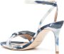 Sachin & Babi Chelsea 90mm bow-detail sandals Blue - Thumbnail 3