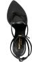 Saint Laurent 105mm Gippy leather sandals Black - Thumbnail 4