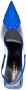 Saint Laurent 140mm pointed-toe leather pumps Blue - Thumbnail 4