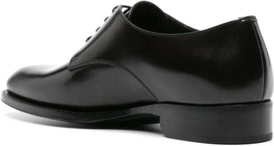 Saint Laurent Adrien leather Derby shoes Black
