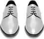 Saint Laurent Adrien patent-leather Derby shoes Silver - Thumbnail 3