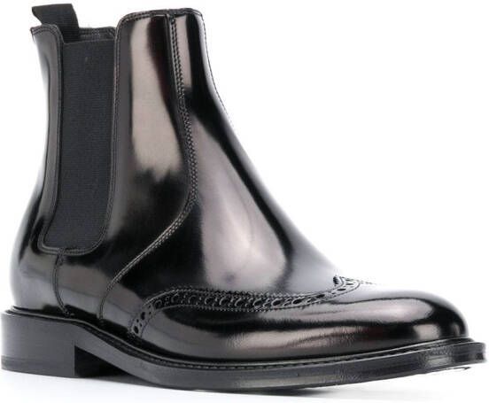 Saint Laurent Army chelsea boots Black