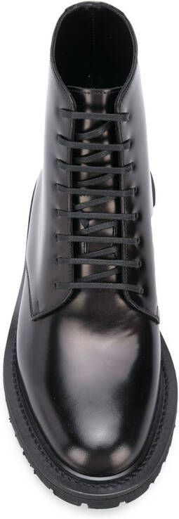 Saint Laurent Army lace-up boots Black