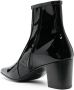 Saint Laurent Arsun patent-leather ankle boots Black - Thumbnail 3