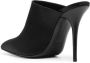 Saint Laurent Ascot 105mm leather mules Black - Thumbnail 3