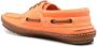 Saint Laurent Ashe leather boat shoes Orange - Thumbnail 3