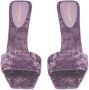 Saint Laurent Baliqua 105mm sandals Purple - Thumbnail 3