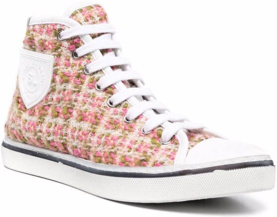 Saint Laurent Bedford hi-top sneakers Pink