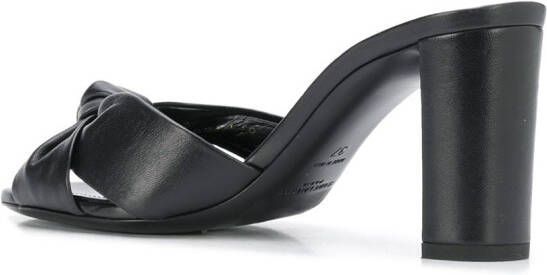 Saint Laurent Bianca 75mm sandals Black
