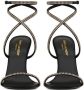 Saint Laurent Black Opyum 110mm sandals - Thumbnail 3