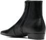 Saint Laurent buckle-fastened pointed boots Black - Thumbnail 3