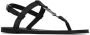 Saint Laurent Cassandra logo-plaque sandals Black - Thumbnail 2