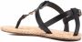 Saint Laurent Cassandra monogram-logo sandals Black - Thumbnail 3