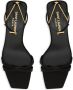 Saint Laurent 60mm chain-strap sandals Black - Thumbnail 3