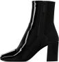 Saint Laurent chunky heeled 80mm leather boots Black - Thumbnail 4