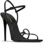 Saint Laurent Clara 110mm sandals Black - Thumbnail 2