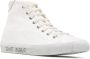 Saint Laurent distressed effect high-top sneakers White - Thumbnail 2