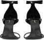 Saint Laurent Dita 110mm patent-finish sandals Black - Thumbnail 3