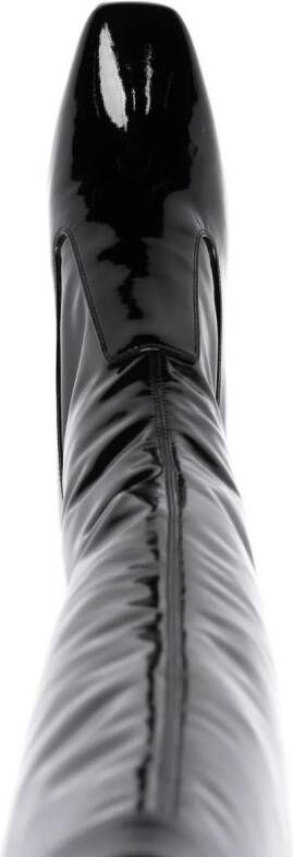 Saint Laurent Elle knee-high boots Black