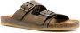 Saint Laurent Fabrice double-strap sandals Brown - Thumbnail 2
