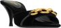 Saint Laurent Gippy 60mm chain-link detailing sandals Black - Thumbnail 2