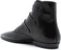 Saint Laurent Goth leather buckle boots Black - Thumbnail 3