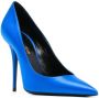 Saint Laurent Instinct 110mm pumps Blue - Thumbnail 2