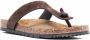 Saint Laurent Jimmy 25mm sandals Brown - Thumbnail 2