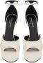 Saint Laurent Jodie 145mm platform sandals White - Thumbnail 3