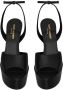 Saint Laurent Jodie 95mm platform sandals Black - Thumbnail 3