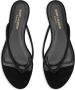 Saint Laurent Joni rhinestone-embellished sandals Black - Thumbnail 3