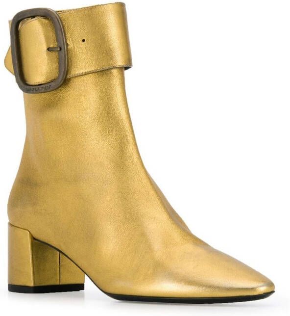 Saint Laurent Joplin 50 boots Gold