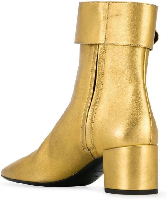 Saint Laurent Joplin 50 boots Gold