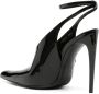 Saint Laurent Kendall 110mm patent-finish pumps Black - Thumbnail 3