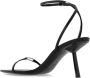 Saint Laurent Kitty 75mm leather sandals Black - Thumbnail 3