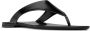 Saint Laurent Kouros leather sandals Black - Thumbnail 2