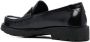 Saint Laurent Le Loafer high-shine finish flat shoes Black - Thumbnail 3