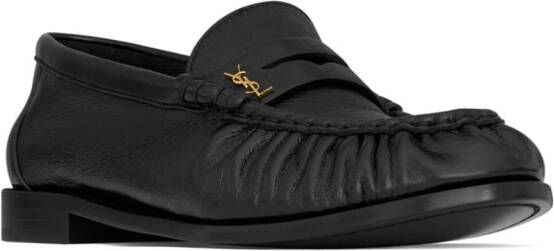 Saint Laurent Le Loafer leather loafers Black