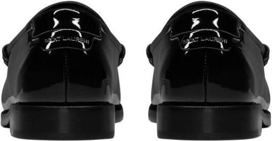 Saint Laurent Le Loafer patent leather loafers Black