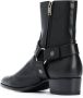 Saint Laurent leather ankle boots Black - Thumbnail 3