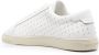 Saint Laurent leather studded sneakers White - Thumbnail 3